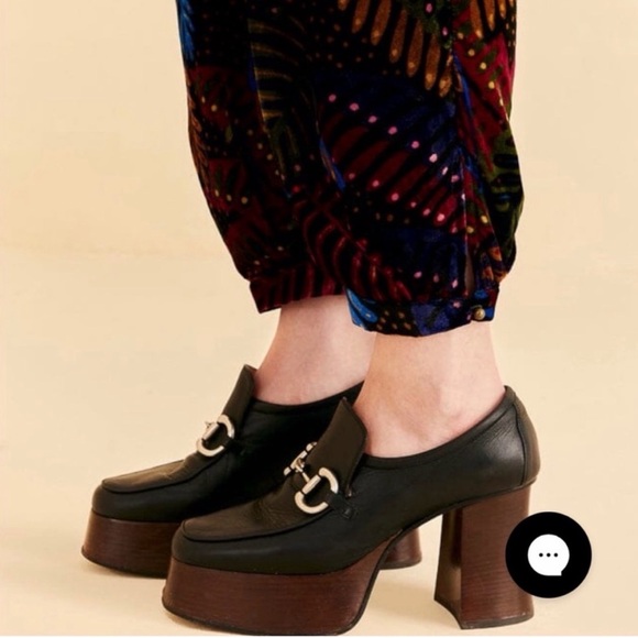 NEW FARM Rio Midnight Island Black Velvet Tropical Jumpsuit, M - Picture 6 of 14